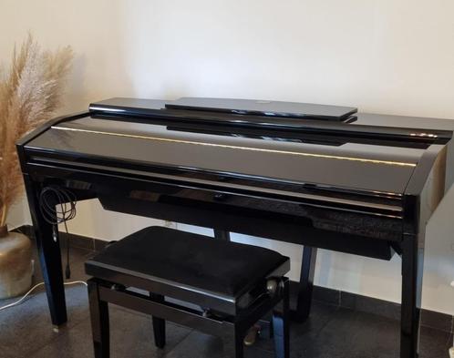 Piano électrique Yamaha, Musique & Instruments, Pianos, Comme neuf, Piano, Noir, Brillant, Enlèvement