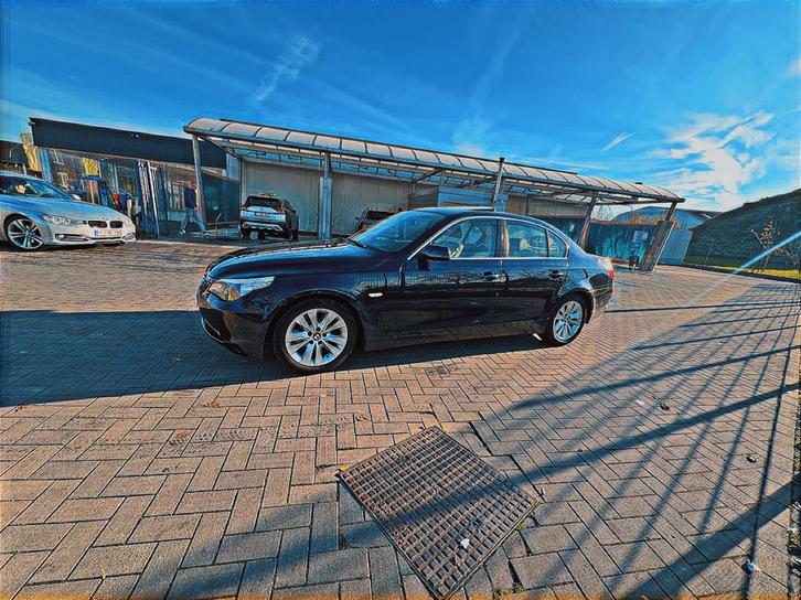 Bmw 520i wing km, Auto's, BMW, Particulier, Open dak, Euro 4, Leder, Ophalen