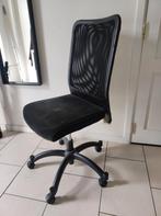 Bureaustoel Ikea, Ophalen, Gebruikt, Zwart, Bureaustoel