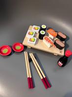 Set sushi en bois Hape - Jeux cuisine/marchande, Enfants & Bébés, Bois, Utilisé, Enlèvement ou Envoi, Accessoires de cuisine de jeu