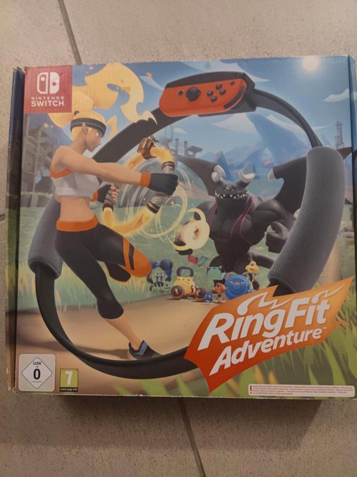 Ring Fit Adventure, Consoles de jeu & Jeux vidéo, Jeux | Nintendo Switch, Comme neuf, Autres genres, À partir de 12 ans, Enlèvement