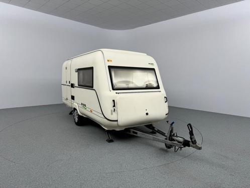 Biod 420 TL Enkele bedden Mover Voortent, Caravans en Kamperen, Caravans, Overige, Biod, 2 aparte bedden, 4 tot 5 meter, Kachel