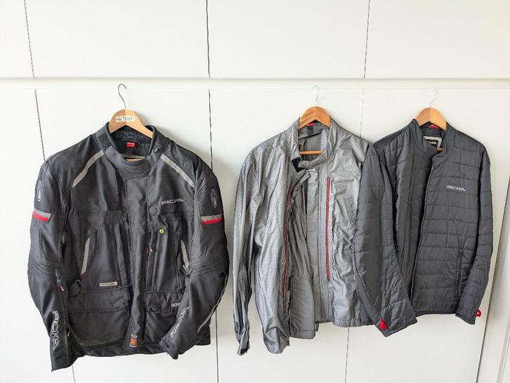 Richa Atacama Gore-Tex, jas+broek, maat L, Motos, Vêtements | Vêtements de moto, Combinaison, Hommes, Seconde main, Enlèvement