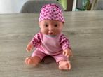 Baby speelpop (25 cm) (Geluid), Ophalen of Verzenden, Zo goed als nieuw, Babypop
