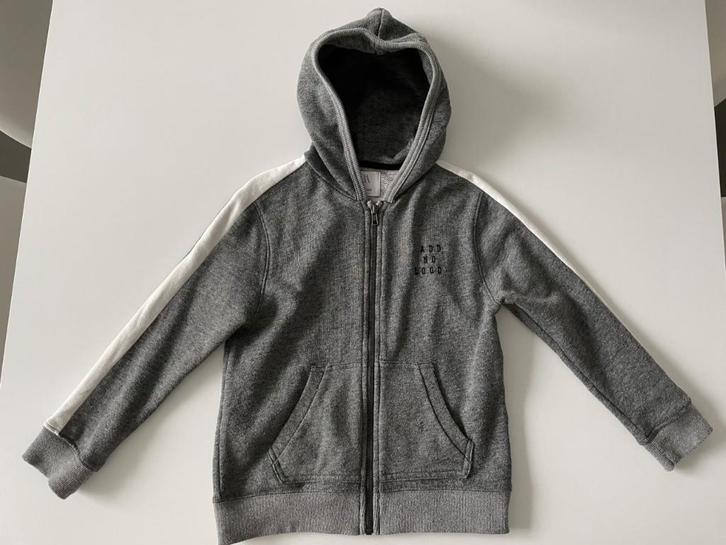 Grijze trainingsvest van ZARA maat 122, Kinderen en Baby's, Kinderkleding | Maat 122, Zo goed als nieuw, Jongen, Sport- of Zwemkleding