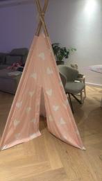 Tipi tent roze met opberghoes, Enlèvement, Comme neuf