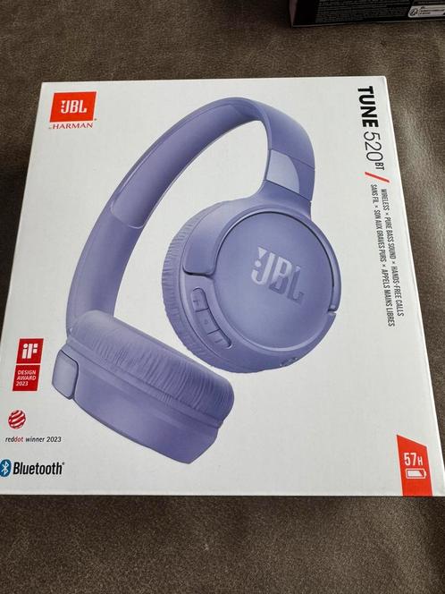 JBL Tune 520BT, Audio, Tv en Foto, Hoofdtelefoons, Nieuw, Op oor (supra aural), Overige merken, Draadloos, Bluetooth, Ophalen of Verzenden