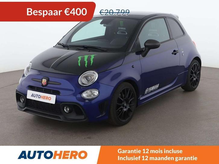 Abarth 595 1.4 Turbo Monster Energy Yamaha (bj 2021), Auto's, Abarth, Te koop, ABS, Airbags, Airconditioning, Android Auto, Apple Carplay