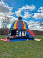 Disco slide springkasteel te huur NIET BIJ ZWEMBAD, Ophalen of Verzenden, Zo goed als nieuw
