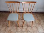 retro stoelen, Huis en Inrichting, Stoelen, Ophalen, Gebruikt, Twee, Hout