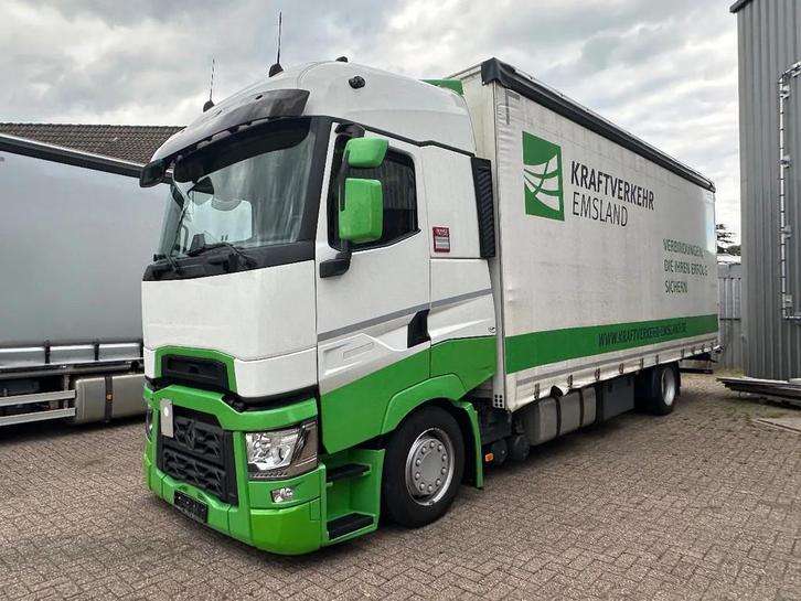 Renault T T 430 EURO6. 2021. Schuifzeil Bakwagen. (bj 2021), Auto's, Vrachtwagens, Te koop, Renault, Diesel, Euro 6, Automaat