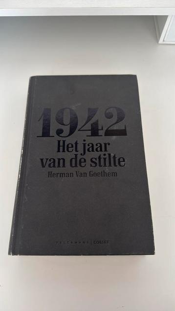 Boek: (Herman Van Goethem) - 1942 jaar van de stilte beschikbaar voor biedingen
