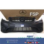 W447 VITO BESTELBUS VOORBUMPER + GRIL COMPLEET ORIGINEEL MB, Gebruikt, Voor, Mercedes-Benz, Ophalen of Verzenden