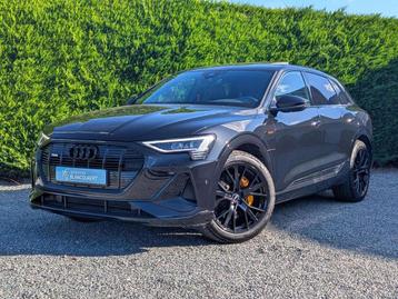 Audi Q8 e-tron (Q8) Black Edition -2x s-line - opendak -vol  beschikbaar voor biedingen