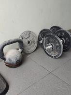 Halters 5x5kg en 1x16kg, Ophalen, Zo goed als nieuw