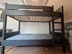 Stapelbed Bopita grijs, Ophalen, Gebruikt, 90 cm, 160 tot 180 cm