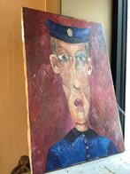 Frans kunstwerkje ( olieverf op doek), Ophalen