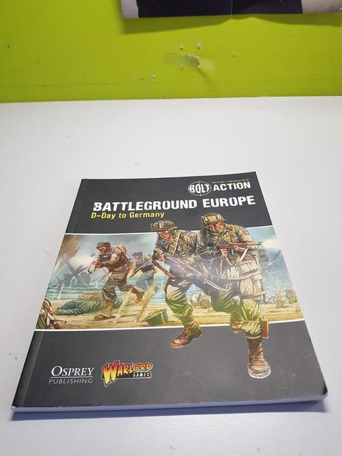 warlord bolt action: Battleground europe D-day to Germany, Hobby en Vrije tijd, Wargaming, Zo goed als nieuw, Ophalen of Verzenden