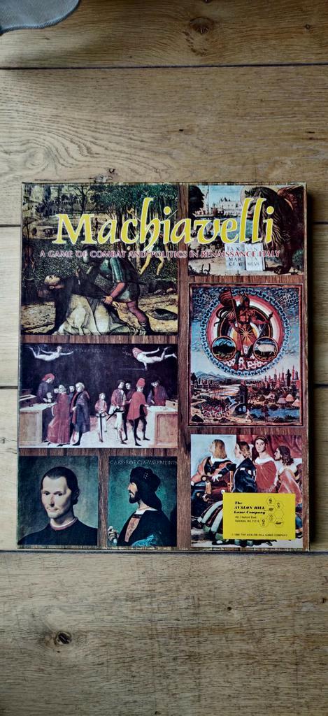 Machiavelli - Weer een spel van nonkel Marcel., Hobby en Vrije tijd, Gezelschapsspellen | Bordspellen, Zo goed als nieuw, Ophalen of Verzenden