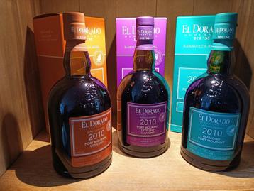 El Dorado Rum Blended in the Barrel 3x beschikbaar voor biedingen