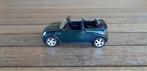 Mini Cooper S Cabrio , Welly, Hobby & Loisirs créatifs, Voitures miniatures | Échelles Autre, Comme neuf, Enlèvement ou Envoi