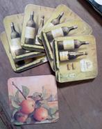 7 vintage onderleggers / zetters, Antiek en Kunst, Verzenden