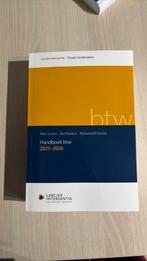 Handboek BTW 2025-2026, Boeken, Studieboeken en Cursussen, Ophalen of Verzenden, Nieuw