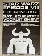 Poster Star Warz Episode VIII Vooruit Gent 2003, Comme neuf, Enlèvement ou Envoi