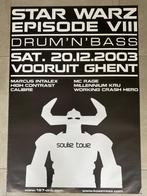 Poster Star Warz Episode VIII Vooruit Gent 2003, Ophalen of Verzenden, Zo goed als nieuw