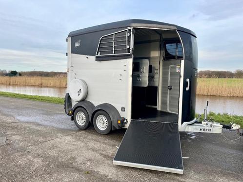 !!! GEZOCHT ifor Williams met voorlosklep !!!, Dieren en Toebehoren, Paarden en Pony's | Trailers en Aanhangwagens, Gebruikt, Aluminium