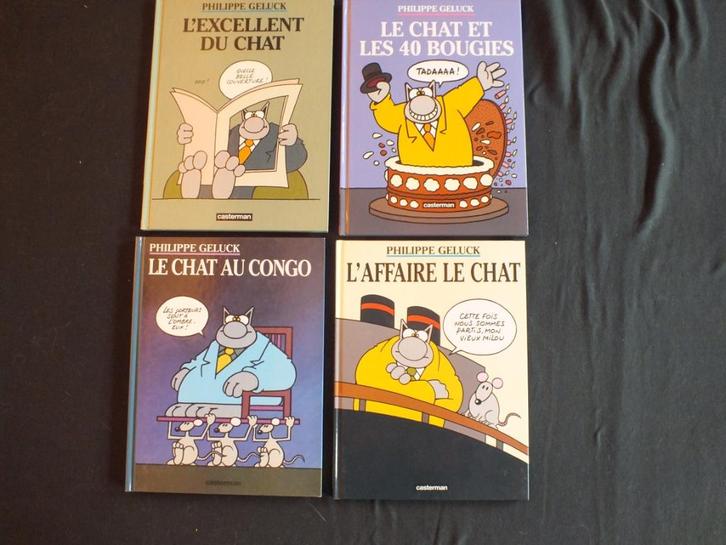 LE CHAT /10 ALBUMS /5 EO/.               EDITIONS CASTERMAN, Livres, BD, Comme neuf, Série complète ou Série, Enlèvement ou Envoi