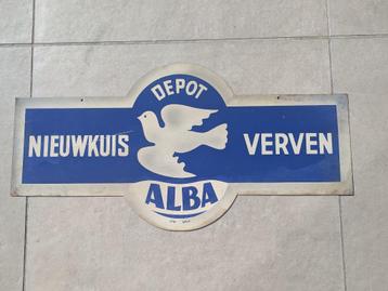 Reclamebord Depot Alba beschikbaar voor biedingen