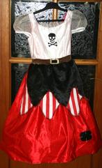 Robe déguisement 2 en 1 pirate et princesse taille 6-8 ans, Ophalen of Verzenden, Gebruikt, 122 t/m 128, Meisje