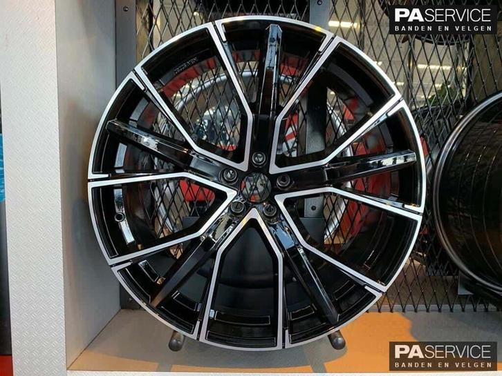 Nw 18 inch FP BLACK GMP Gunner AUDI A3 set inc Event 5*112, Auto-onderdelen, Banden en Velgen, Banden en Velgen, Zomerbanden, 18 inch