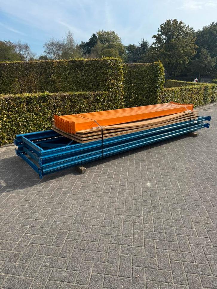 10,6m Nedcon PR palletstelling magazijnstelling voordeelset!, Zakelijke goederen, Kantoor en Winkelinrichting | Magazijn, Stelling en Opslag