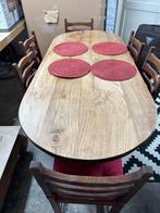 Table + 6 chaises, Ophalen, Gebruikt, Classique, 4 tot 6 stoelen