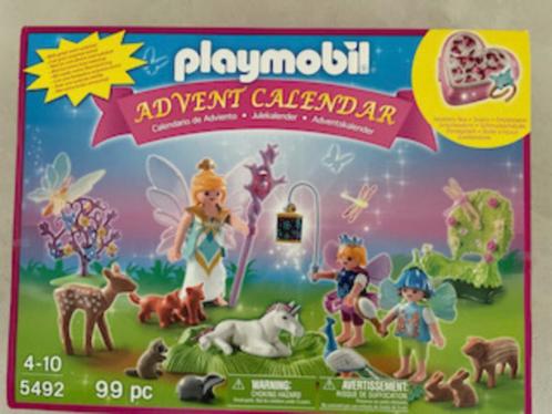 Playmobil 5492-Adventskalenderfeeën met eenhoorn en, Kinderen en Baby's, Speelgoed | Babyspeelgoed, Zo goed als nieuw, Mobiel