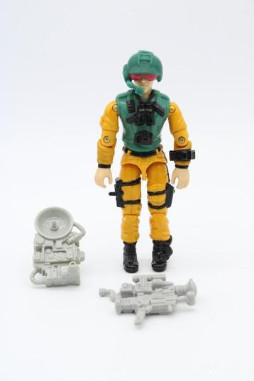 Scoop v1 + accessoires - GI Joe - 1989, Enlèvement ou Envoi, Utilisé