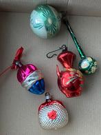 Boules Noel ancienes en verre, Divers, Enlèvement ou Envoi, Comme neuf