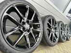Set 18 inch Audi A3 S3 TT A4 S4 B6 B7 velgen zomerbanden, 18 inch, Gebruikt, Banden en Velgen, Ophalen of Verzenden
