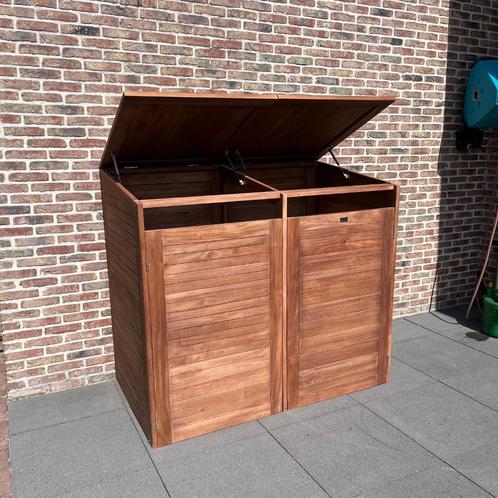 Hardhout Nieuwe Containerbergingen, Tuin en Terras, Bergingen en Tuinkasten, Nieuw, Containerberging, Hout, Ophalen of Verzenden