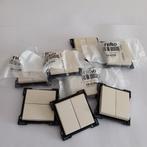 Niko 100-61505 - Afwerkingsset voor dubbele schakelaar, Ophalen of Verzenden, Nieuw