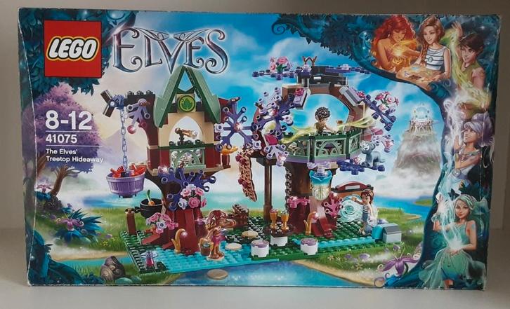 PLaymobil Lego Elves boomhut - compleet, Kinderen en Baby's, Speelgoed | Duplo en Lego, Zo goed als nieuw, Lego, Complete set