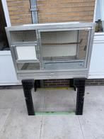 Volière, Dieren en Toebehoren, Vogels | Hokken en Kooien, Ophalen, Zo goed als nieuw, Aluminium, Volière