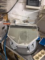 Zandstraler, Ophalen, Gebruikt