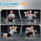 Banc de musculation pliable MAHAO LIVRAISON RAPIDE ET GRATUI, Envoi, Neuf, Dos, Banc d'exercice