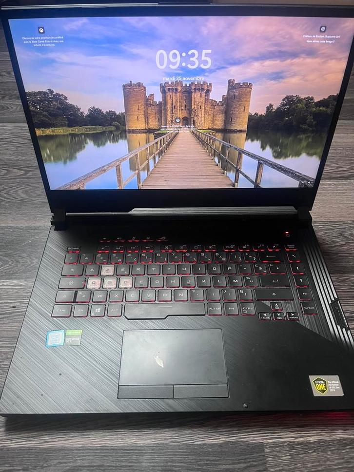 Pc portable gamer asus rog, Computers en Software, Windows Laptops, Zo goed als nieuw, SSD, Ophalen of Verzenden