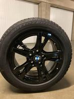 Winterwielenset BMW 1-reeks 16" Jet Black, Auto-onderdelen, Banden en Velgen, 205 mm, Banden en Velgen, 16 inch, Gebruikt