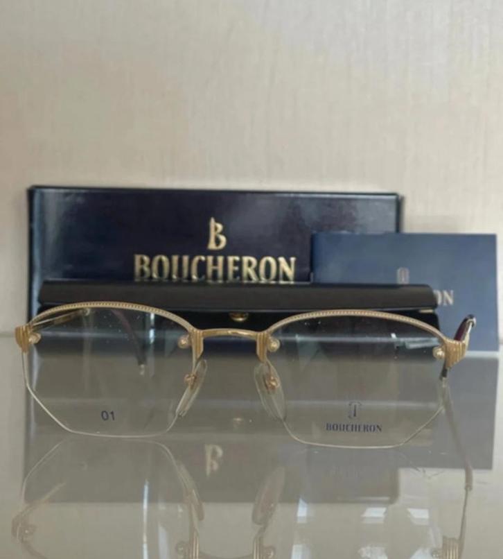Verres à bijoux en métal doré Boucheron, Bijoux, Sacs & Beauté, Lunettes de Soleil & Lunettes | Hommes, Enlèvement ou Envoi