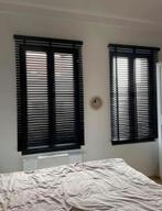 Zwarte lamellen van Kwantum, Huis en Inrichting, Stoffering | Gordijnen en Lamellen, Ophalen, Gebruikt, 200 cm of meer, Zwart
